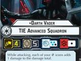 Darth Vader TIE Advanced Squadron