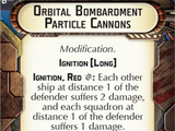 Orbital Bombardment Particle Cannons