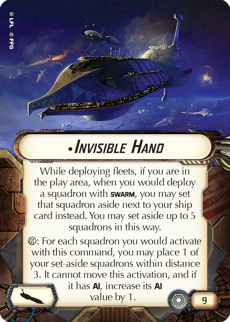 the invisible hand star wars the invisible hand star wars