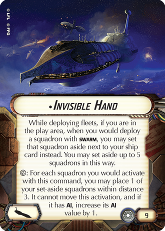 Invisible Hand Star Wars Armada Wiki Fandom