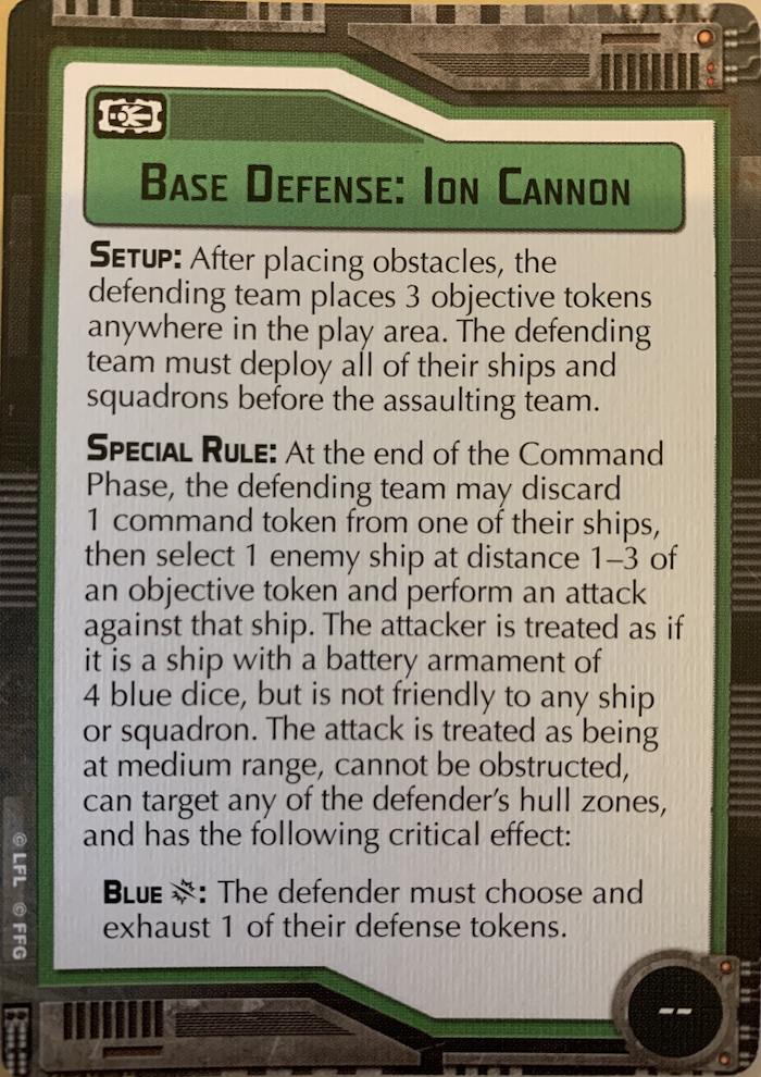 Base Defense Ion Cannon Star Wars Armada Wiki Fandom