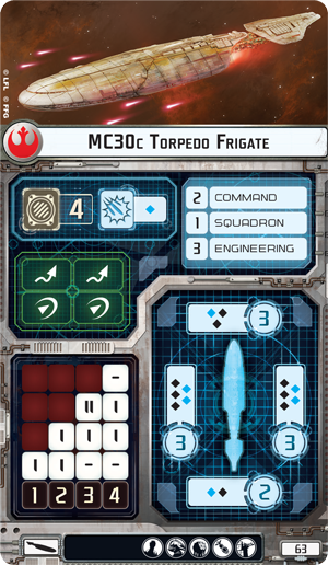 MC30c Torpedo Frigate Star Wars Armada Wiki Fandom