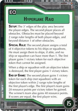 Hyperlane Raid Objective card