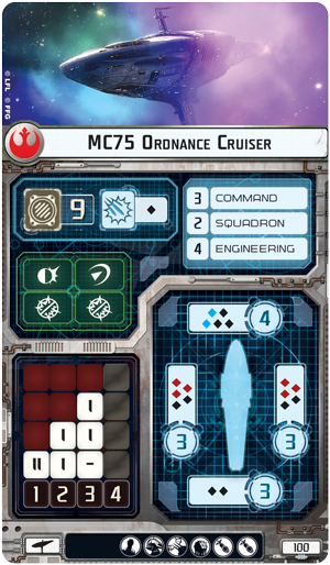 MC75 Ordnance Cruiser Star Wars Armada Wiki Fandom