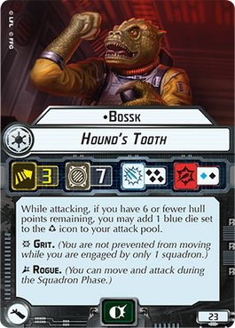 Bossk YV-666 Squadron card