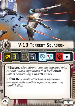 VT-19 Torrent Squadron card