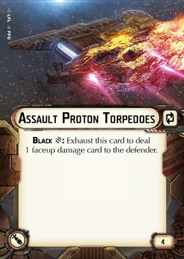 Assault Proton Torpedoes Weapons Upgrade card