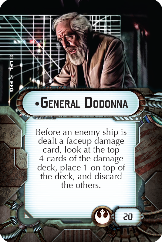 General Dodonna Star Wars Armada Wiki Fandom