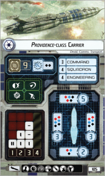 Providence class Carrier Star Wars Armada Wiki Fandom