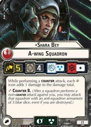 Shara Bey A wing Squadron Star Wars Armada Wiki Fandom