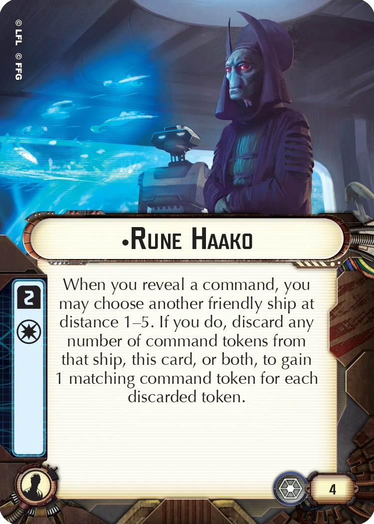 Rune Haako Star Wars Armada Wiki Fandom