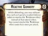 Reactive Gunnery