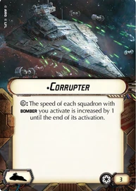 Corruptor Title Upgrade card