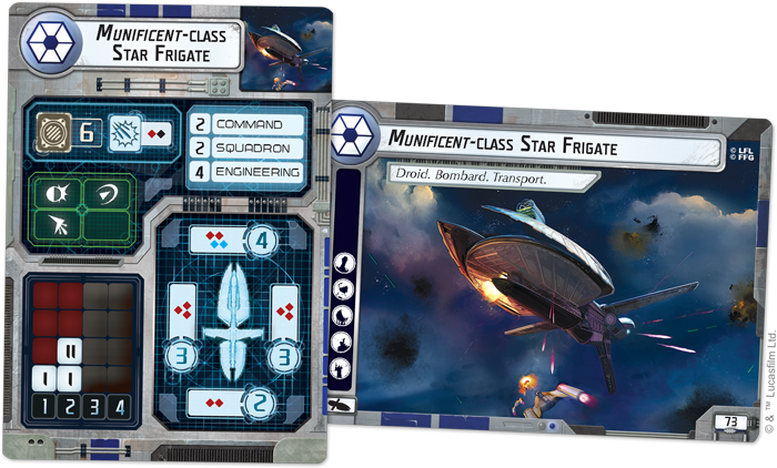 Munificent class Star Frigate Star Wars Armada Wiki Fandom