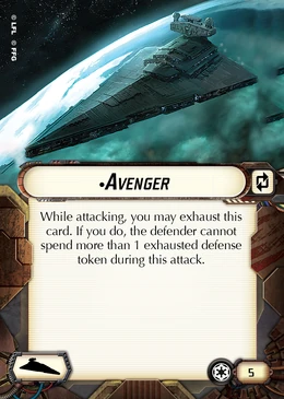 Avenger Title Upgrade card current version