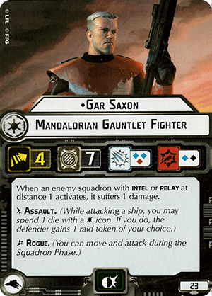 Gar Saxon Mandalorian Gauntlet Fighter Star Wars Armada Wiki