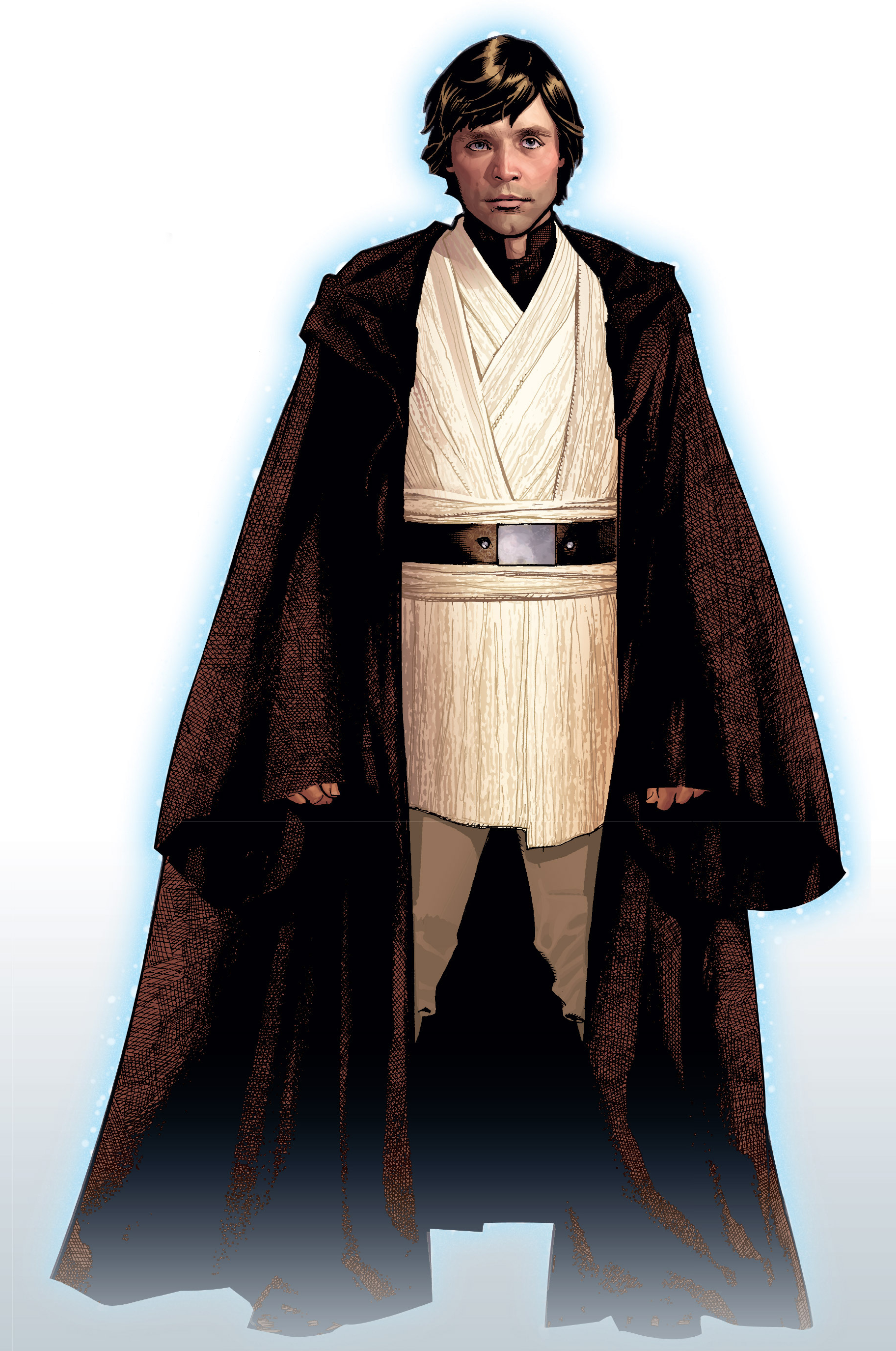 Luke Skywalker's Force ghost, as he appeared to Cade Skywalker.