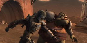 The Shadow Collective attacks Jabba's Palace