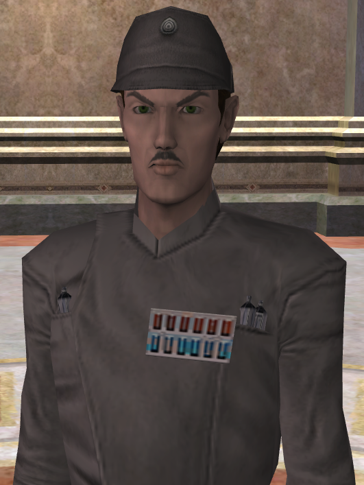 Grand Admiral Nial Declann as portrayed in Star Wars Galaxies.