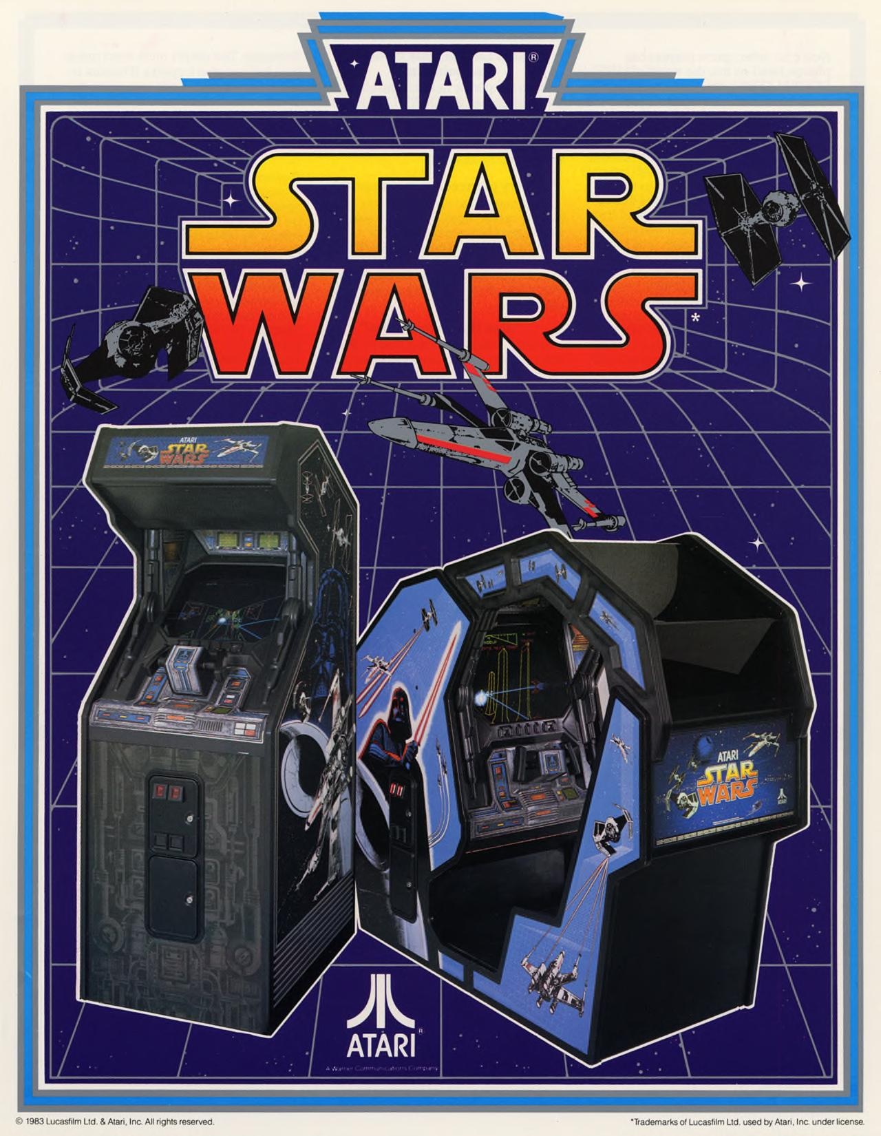 Atari2600:STAR WARS THE ARCADE GAME｜GSH