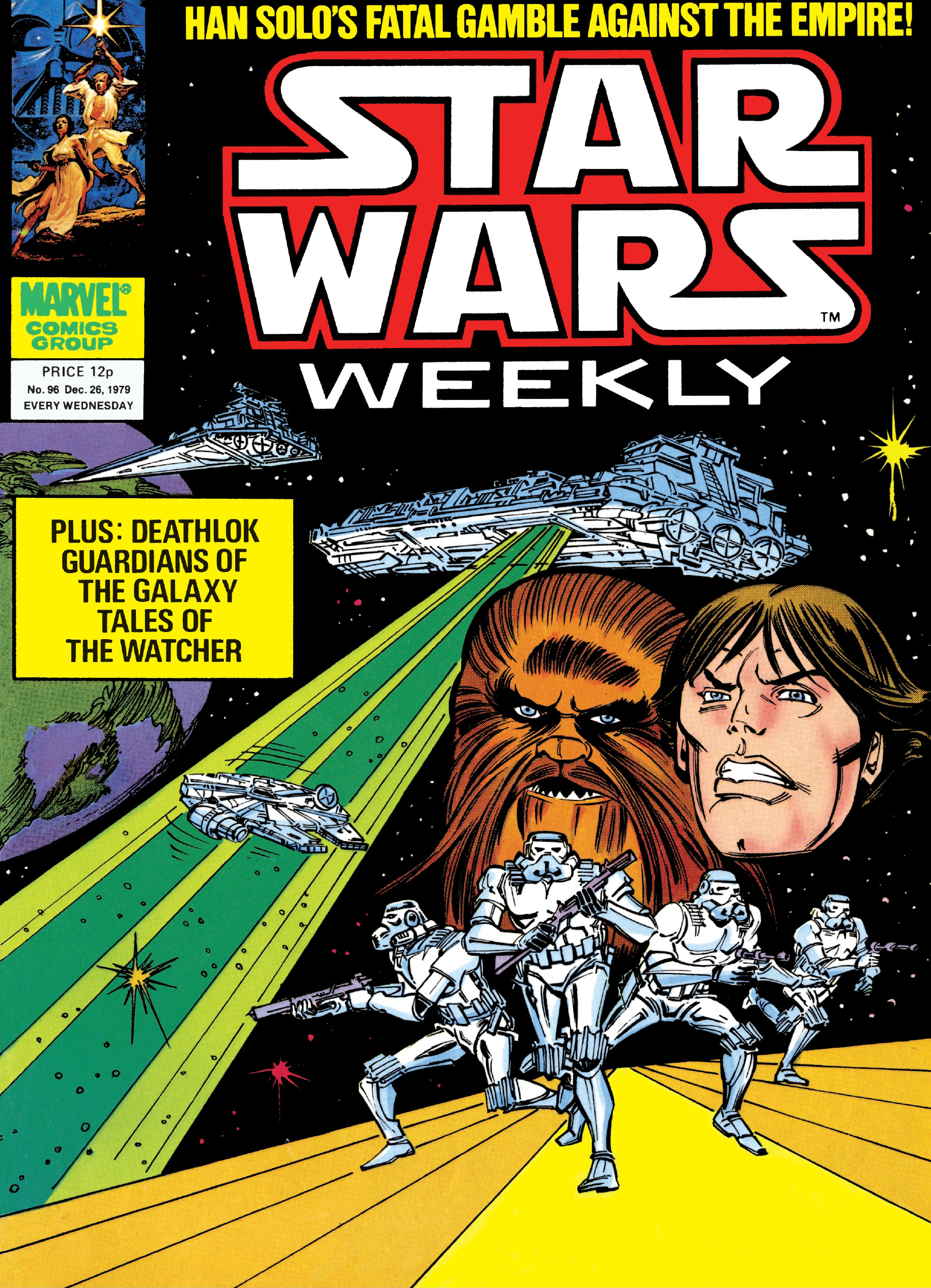 Star Wars Weekly 96 appearance in Common Appearance