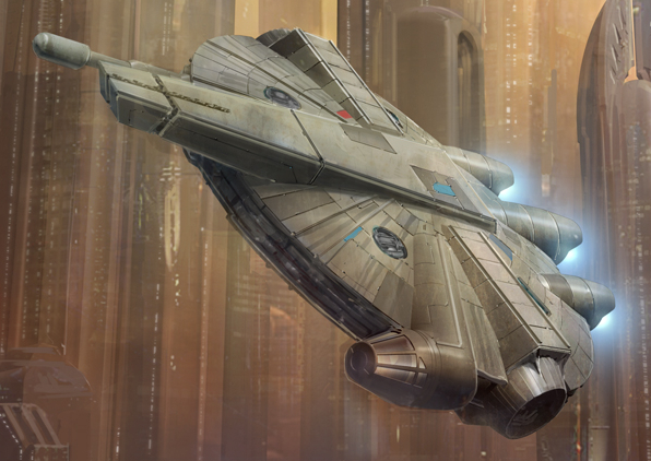 YT-1210 light freighter appearance in Common Appearance