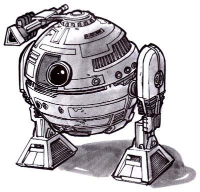 A Ssi-ruuvi security droid.