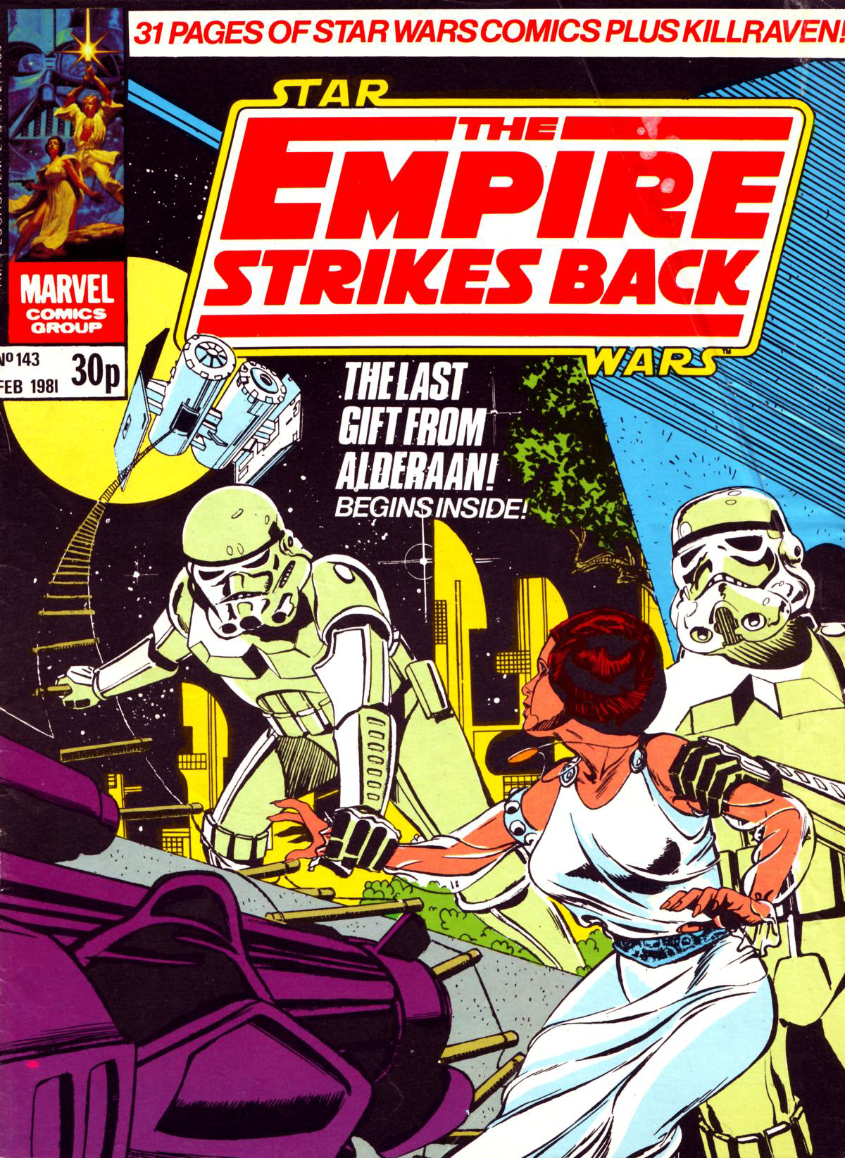 The Empire Strikes Back Monthly 143 appearance in Common Appearance