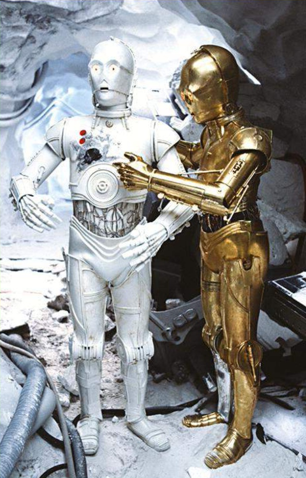 STAR WARS the clone wars C-3PO protocol droid w/ glowing eyes CW16 