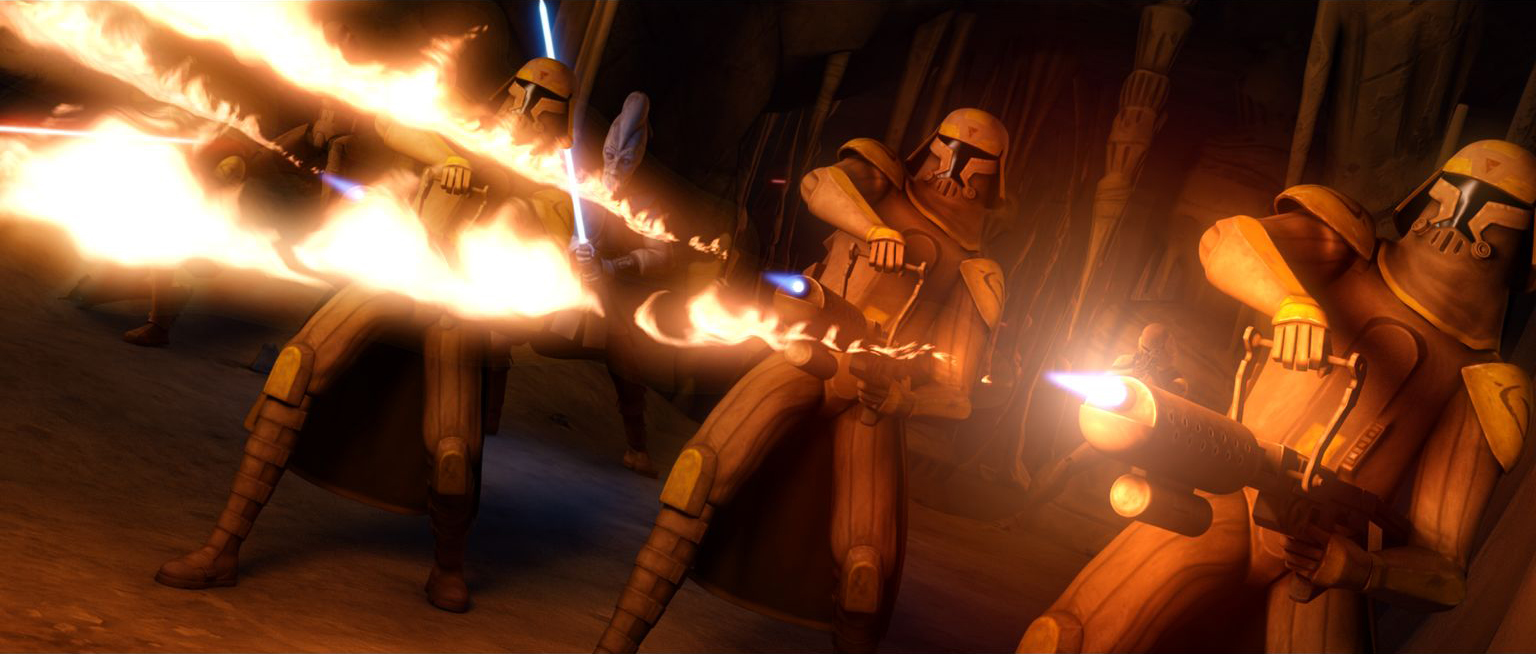 Flame trooper corps appearance in Common Appearance