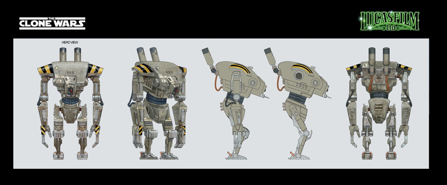 Concept art for an earlier iteration of the Type II loadlifter