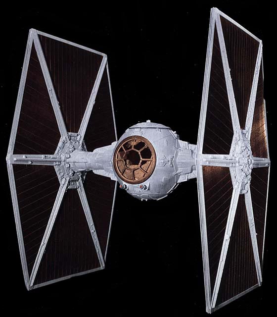 A TIE Fighter, the likes of which Dance flew