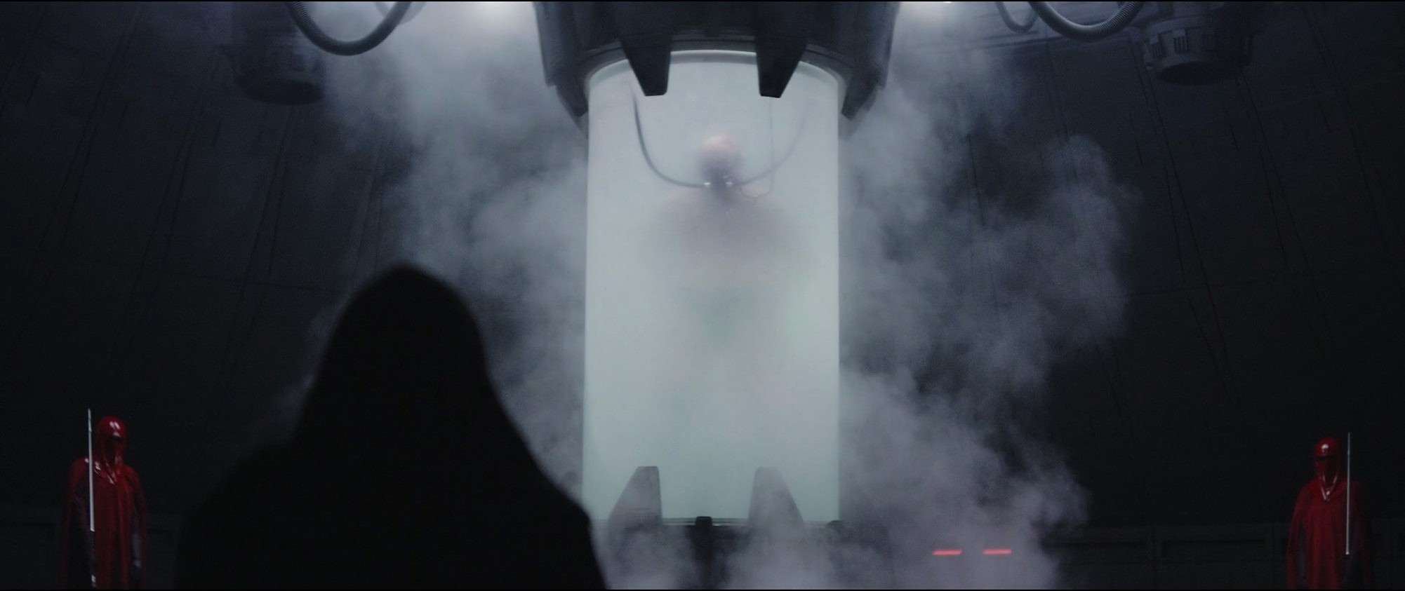 Vaneé, approaching Vader's private chamber