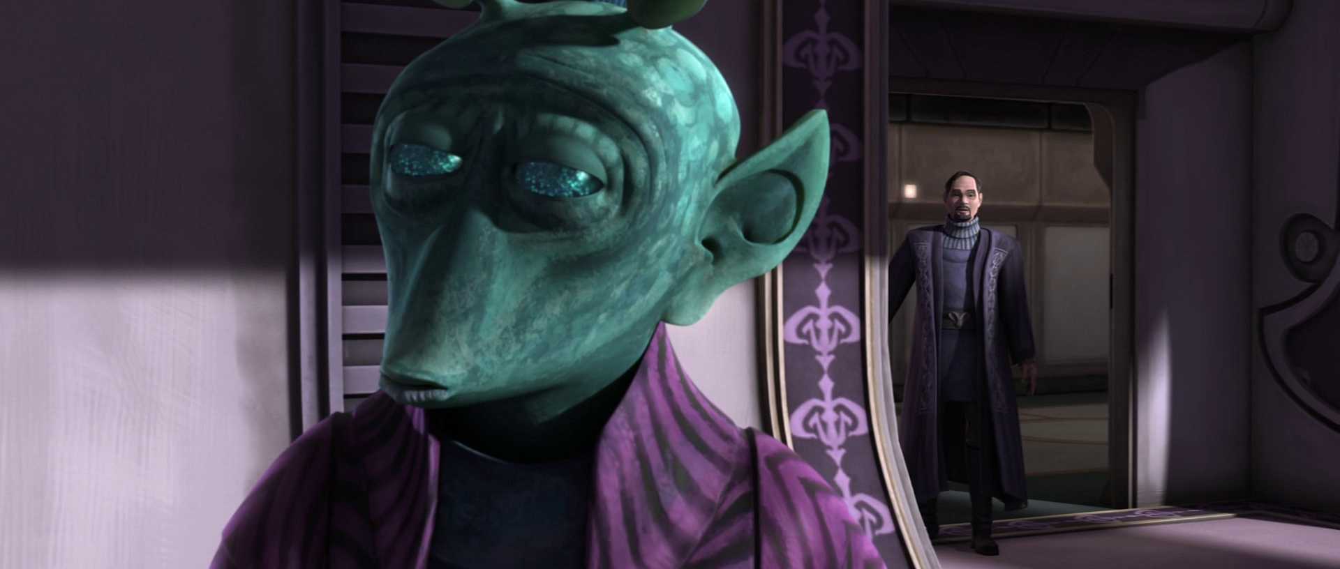 Despite briefly turning from the Republic, Onaconda Farr was welcomed back by Organa and their allies.