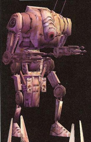 The Star Wars: Obi-Wan depiction of an E4 baron droid