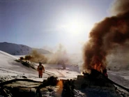 BattleOfHoth deletedscene.jpg (211 KB) Luke returns to Echo Base amidst the wreckage of battle