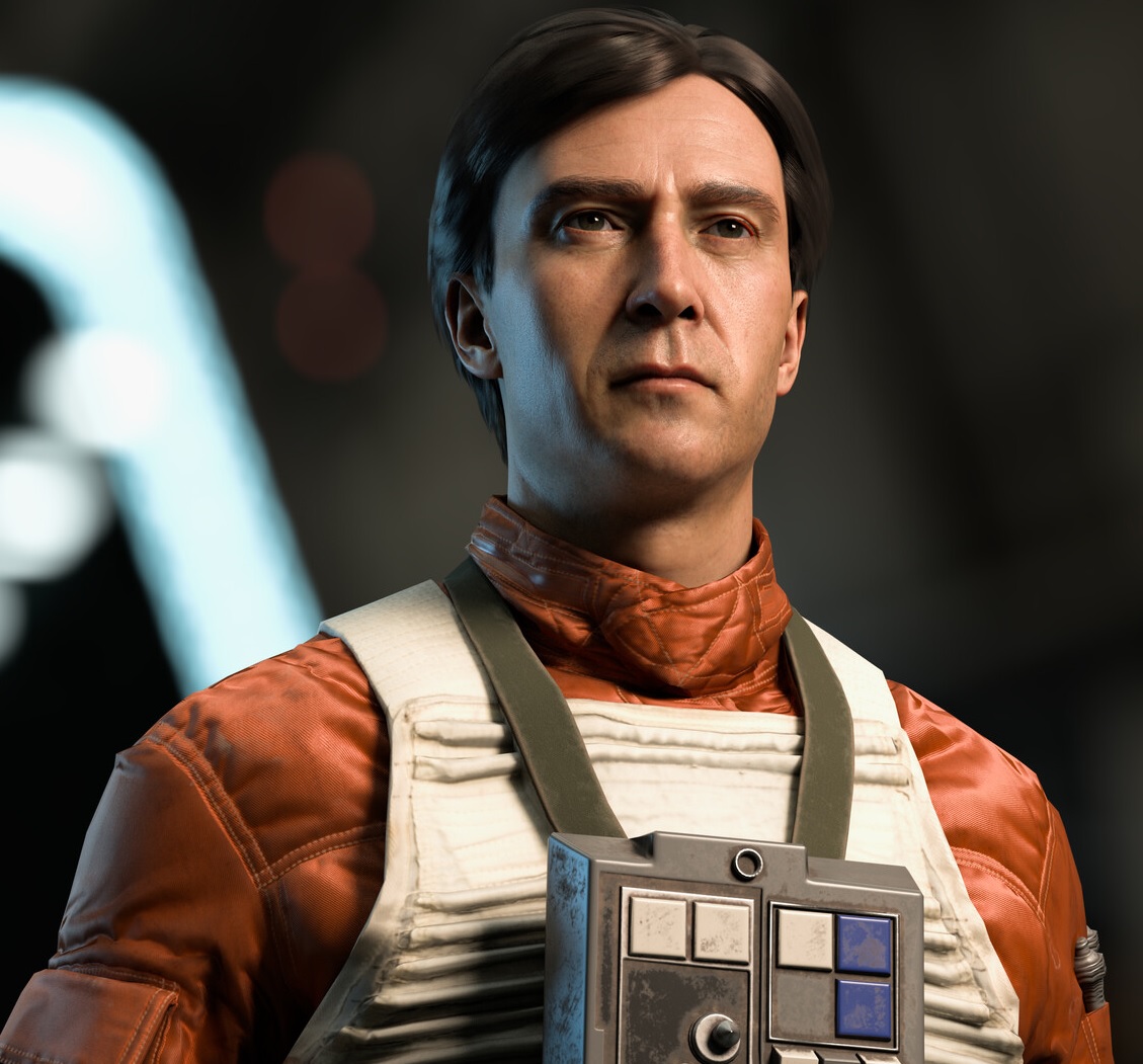 Wedge Antilles (pictured) was able to escape Imperial custody and alert Gial Ackbar to operations on Akiva.