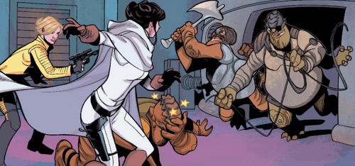 EvaanAndLeiaFightClubGuards-PrincessLeia2