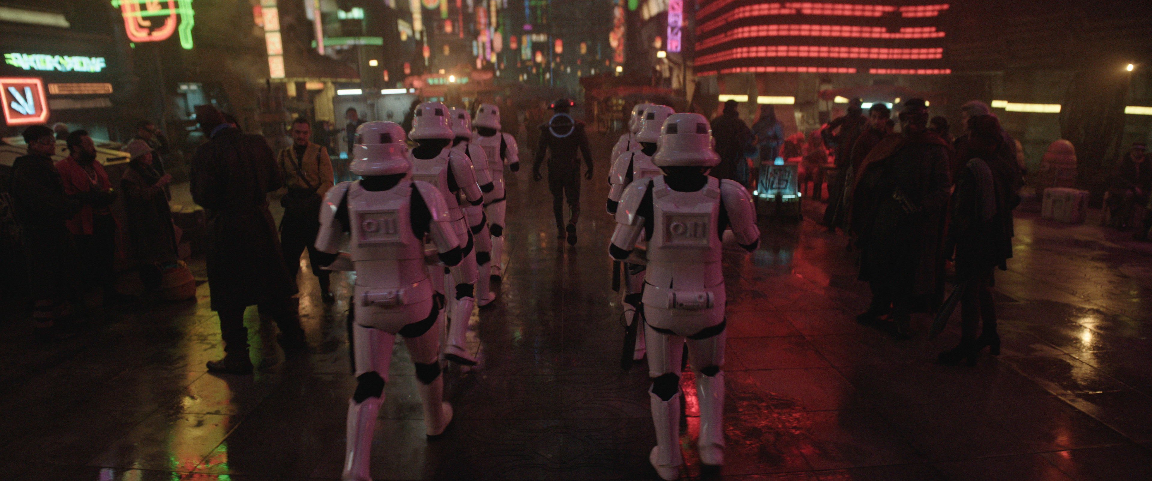 Reinforcing the troops already on planet, members of the Stormtrooper Corps were deployed to Daiyu under the Inquisitors to search for Obi-Wan Kenobi.