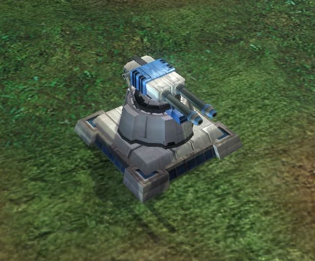 Bp.5 anti-aircraft turret appearance 