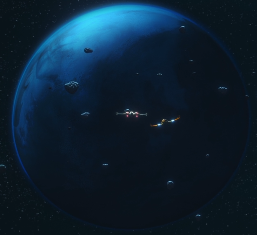 Unidentified moon (Najra-Va) appearance 