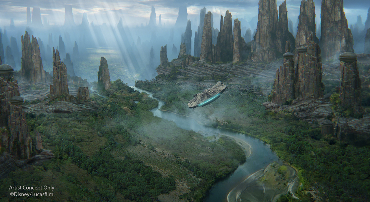 Concept art of Batuu