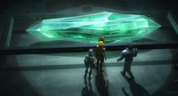 L'equipaggio dello spettro e il comandante  alle prese con un carico misterioso..
