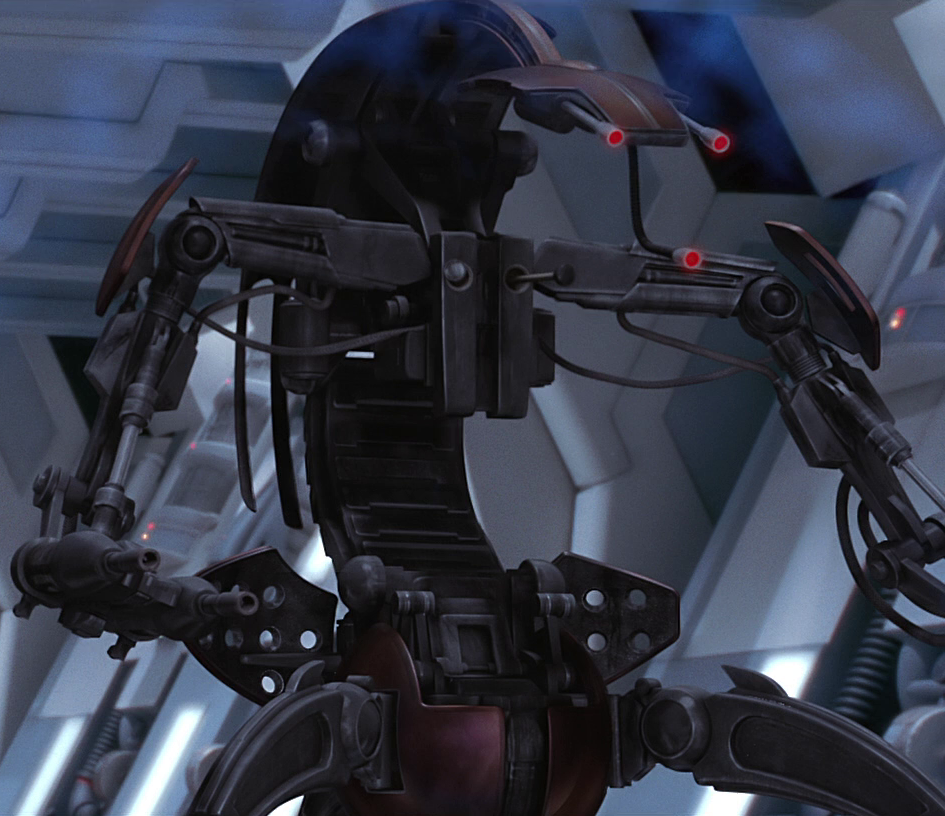 P-series droideka appearance in Common Appearance