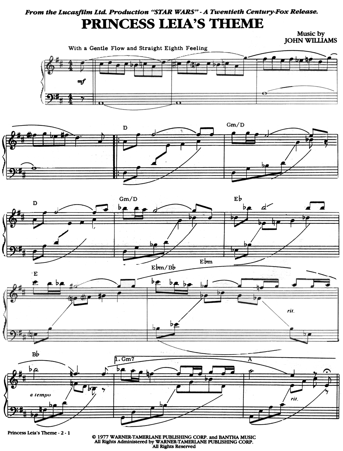 MOTHER 3 Love Theme Sheet music for Piano (Solo)