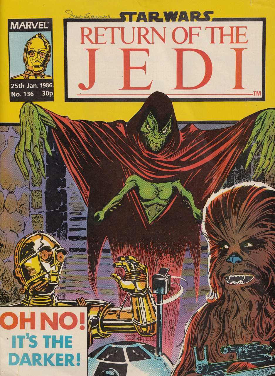 Return of the Jedi Weekly 136 appearance in Common Appearance