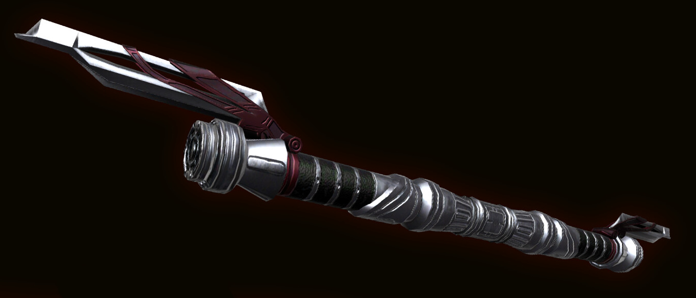Tarnux's lightsaber appearance 