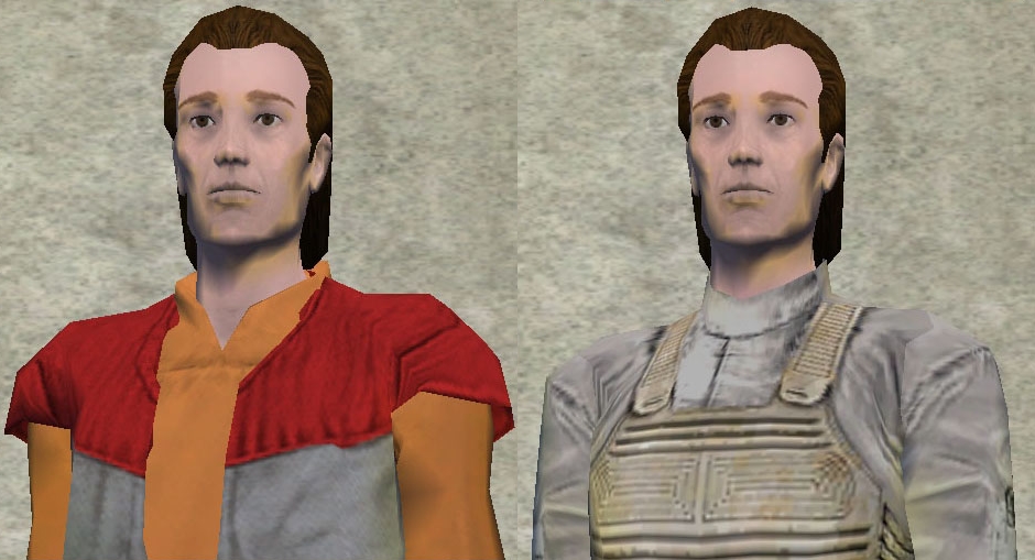 Randomly generated male depiction of Shaedra Valouri, deemed non-canon in Legends continuity