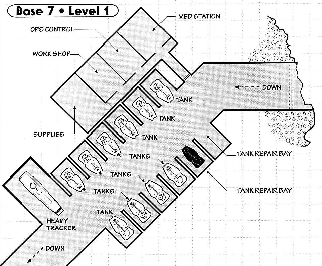 Level One, Nishr Base Seven