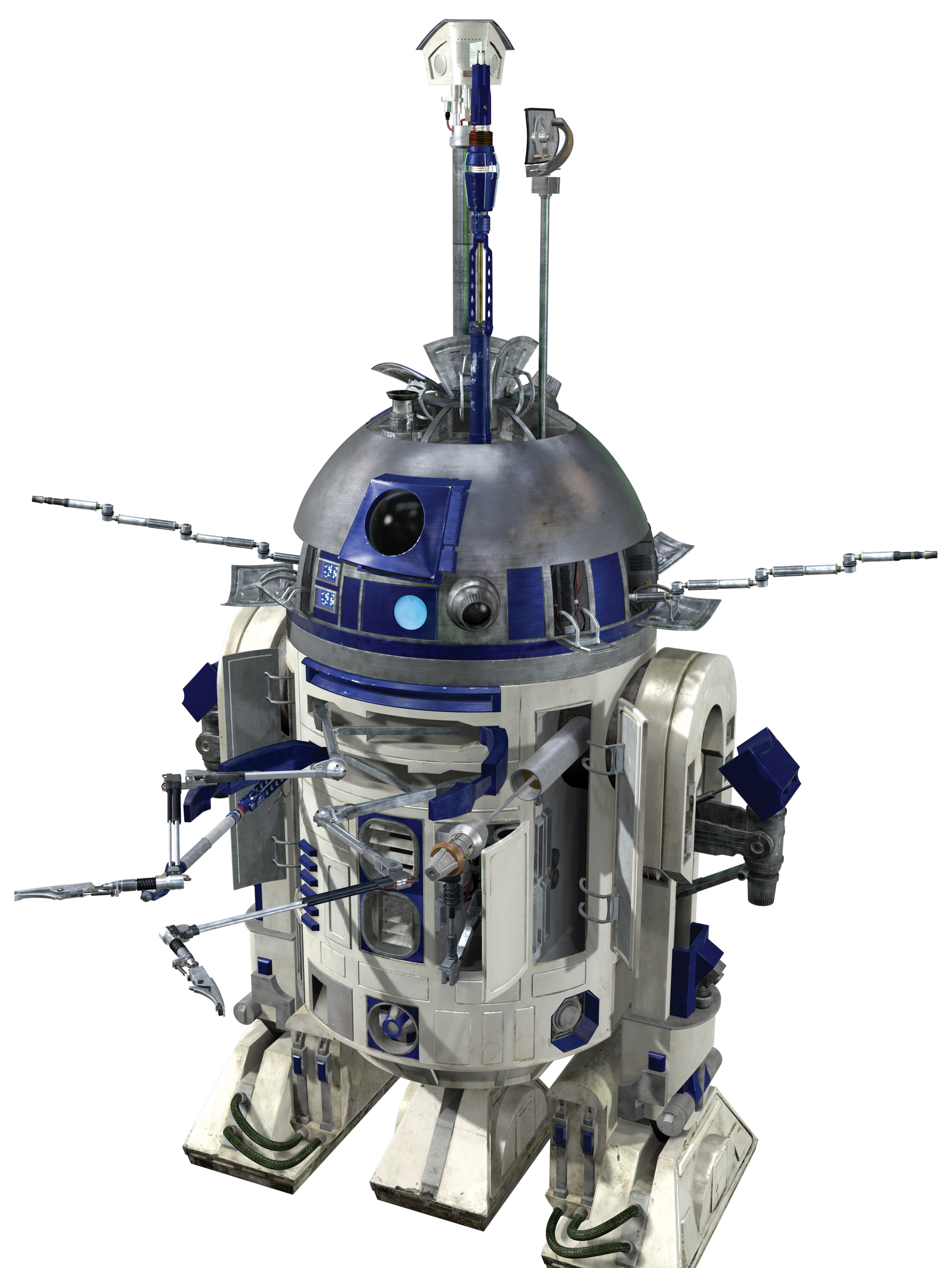 R2-D2's many accessories